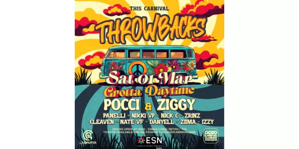 poster for throwbacks in Gozo