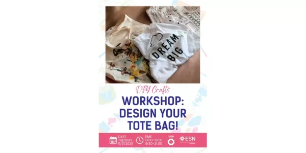 Workshop: Design your Tote Bag!