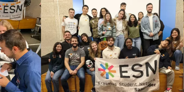 Group pictures of the participants during the event.