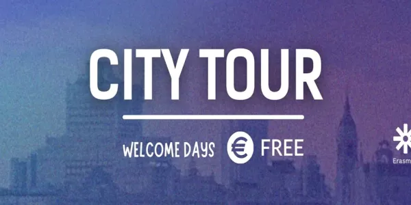 Banner of the activity, showcasing that it's a free Welcome days activity