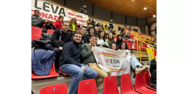 All together on the stands