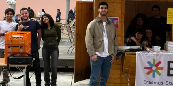 Team is ready for the students