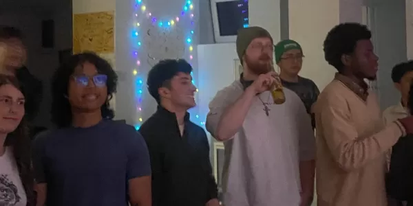 People standing together