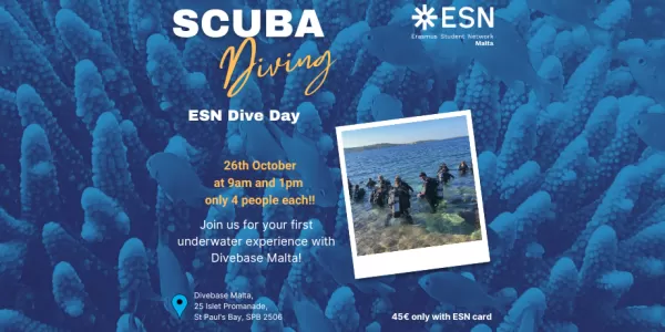poster for ESN dive days