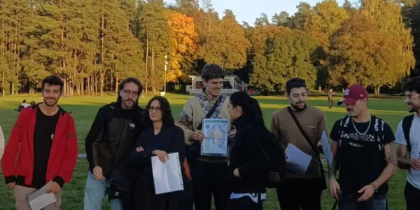 A group of participants