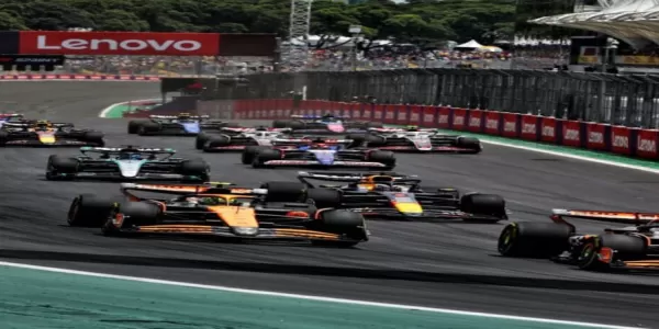 Brazillian Grand Prix start picture