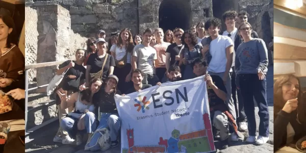 Our International Students at the event