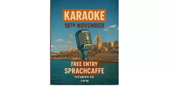 poster for karaoke night