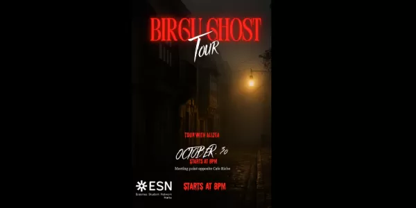 Poster for Birgy ghost tour