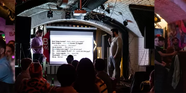 People sitting down, and enjoying the corvesation