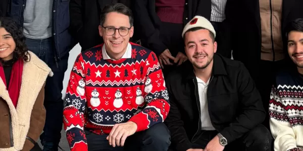 Mayor and part of our group