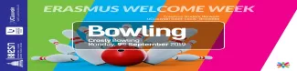 Event banner of the bowling night 