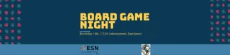 Board game night | ESN Ås & Både Kort og Bredt | 18.11, 1700