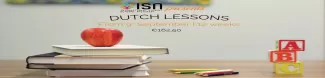 Banner for the ISN language lessons offer