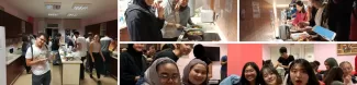 Pictures from dorm cooking night