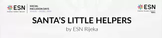 Santa's little helpers with ESN Rijeka