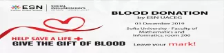cover photo - blood donation by ESN UACEG