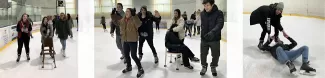 The ice-skating day 