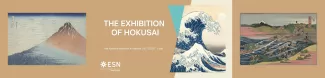 The exhibition of Hokusai with ESN AGH