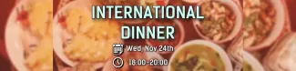 International Dinner Banner 