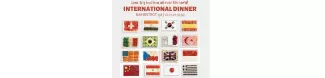 International dinner graphic