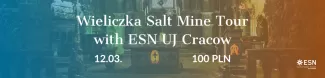 Visit Wieliczka Salt Mine with ESN UJ Cracow