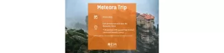 Meteora Trip cover image : a Monastery in Meteora in the background