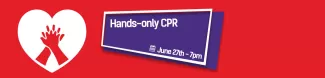 Hands-only CPR event's cover image