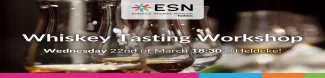 ESN Tallinn Whiskey Tasting Workshop