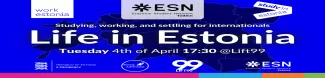 ESN Tallinn hosts Life in Estonia: Studying, working, and settling for internationals