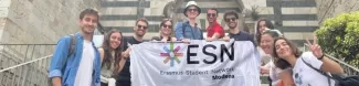 Group photo during the city tour