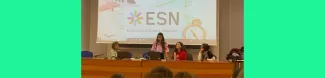 Presentation of ESN to outgoing students