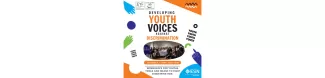 Poster for the Developing Youth Voices against Discrimination with date, location and the topics covered