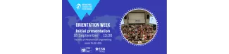 Orientation week event cover
