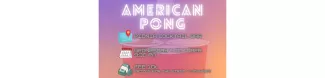 The picture is the promoting post of Instagram. It says "American pong, location: Pionia Cocktail Bar, date: Wednesday 4th of October at 9.30 pm, fee of 10 euros with prizes for the first winners, dm us and Universirà to subscribe