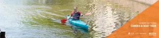 A person in a canoe and the most important facts about the event.