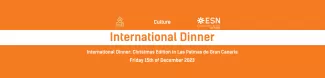 International Dinner: Christmas Edition in Hotel Doña Luisa
