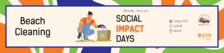 Beach Cleaning (Social Impact Days, Spring 2024)