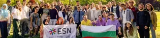 Volunteers and Erasmus+ Students of ESN Thessaloniki and ESN Sofia