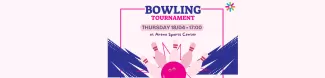 bowling tournament announcement