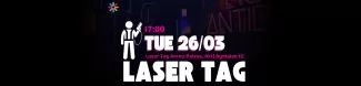 Lazer tag announcement