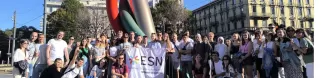 Group Photo in Cadorna Square