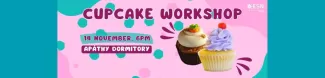 A workshop held for decorating cupcakes