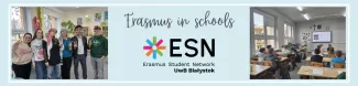 erasmus in shools by ESN UwB