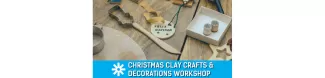 🎄✨ Christmas Clay Crafts & Decorations Workshop 🎨❄️