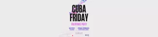 Poster for valentine's party at Cuba