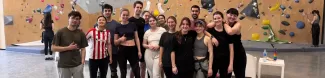 Bouldering team
