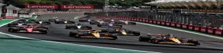 Brazillian Grand Prix start picture