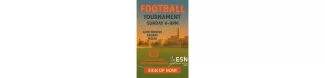 poster for football tournament