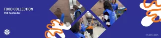 Food collection banner